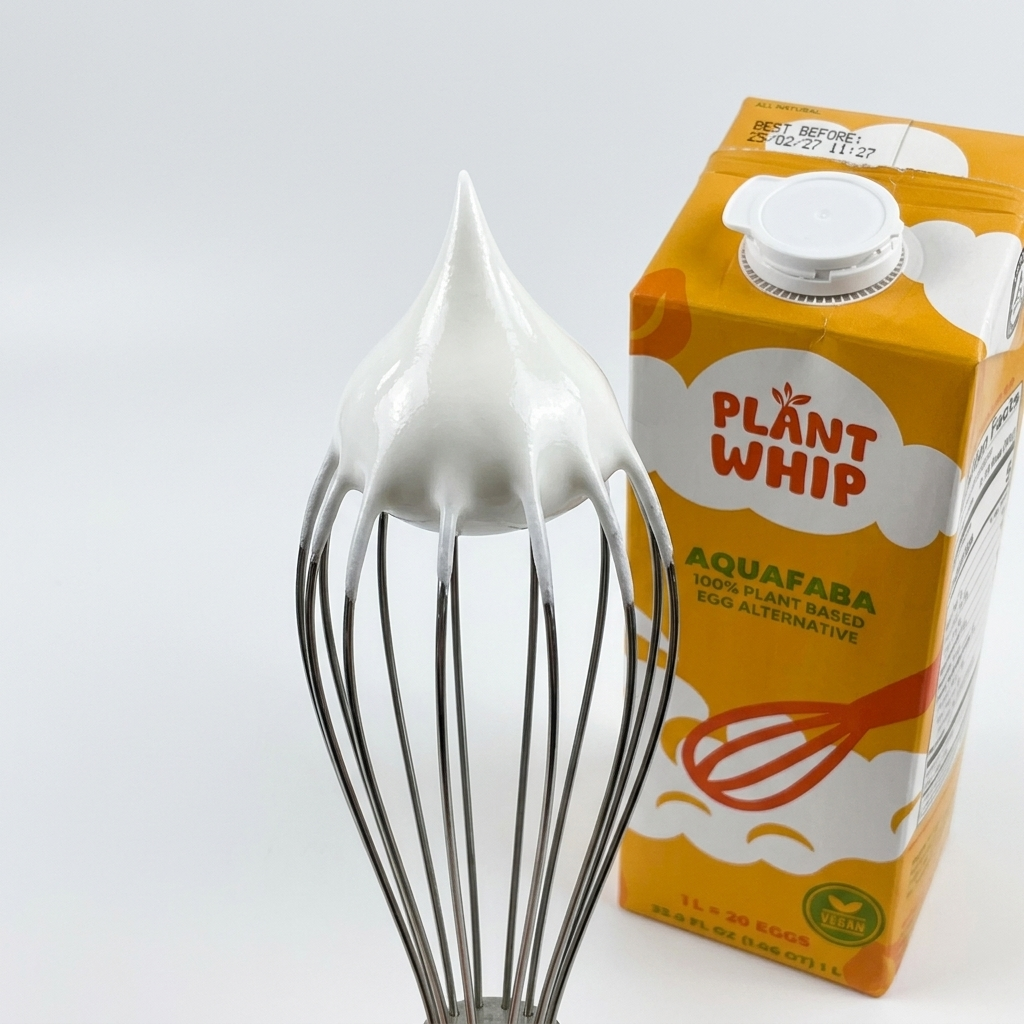 Aquafaba as an Egg Yolk Substitute: How It Binds