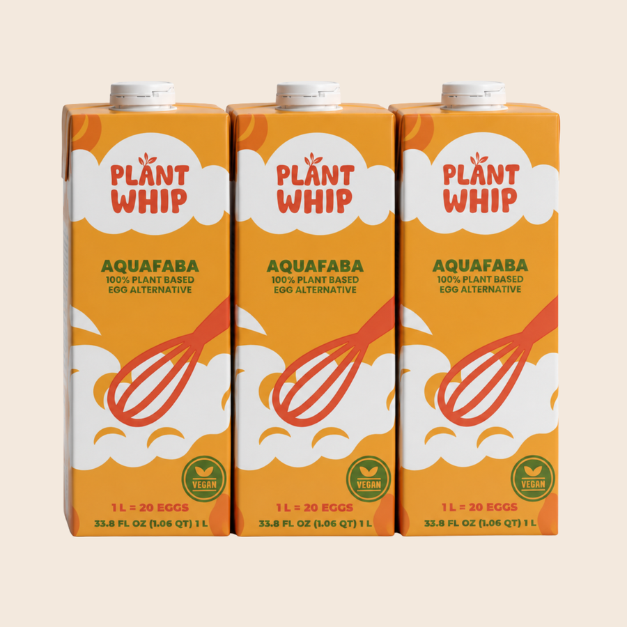Plant Whip Liquid Aquafaba, 3-pack