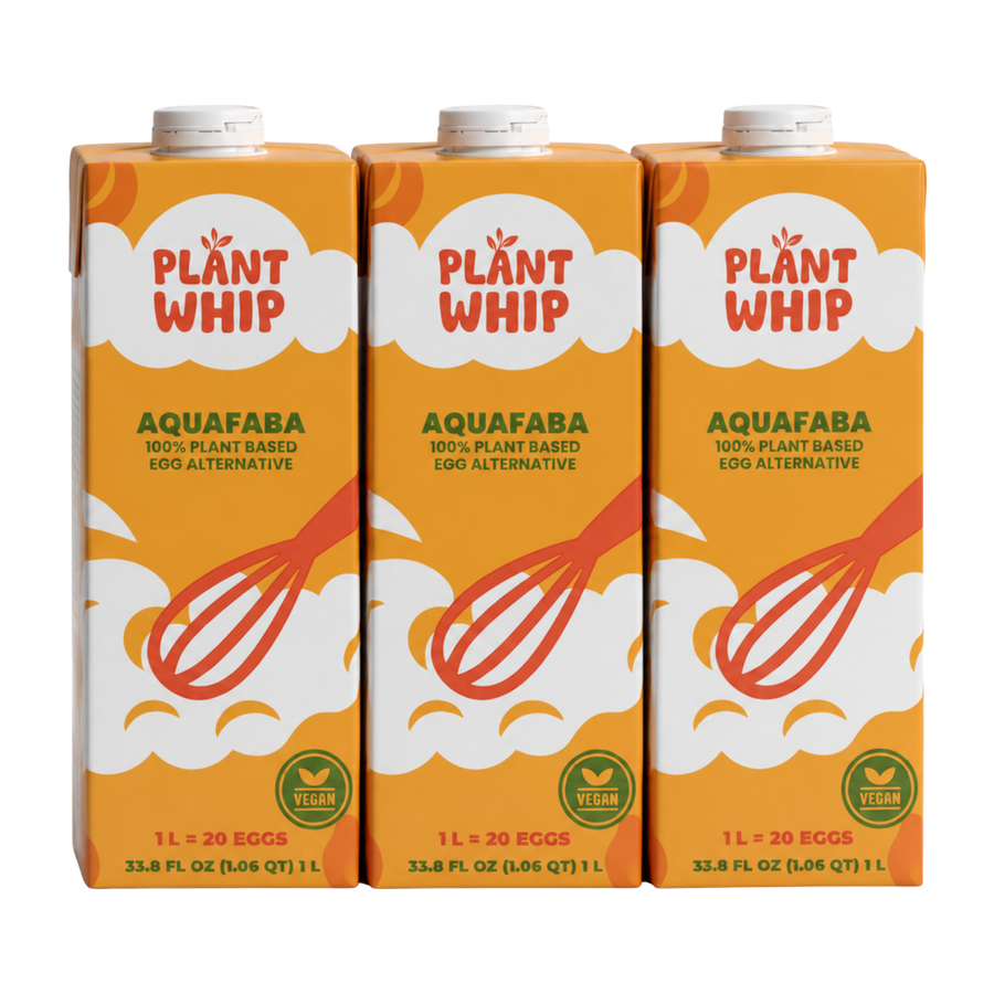 Plant Whip Liquid Aquafaba, 3-pack